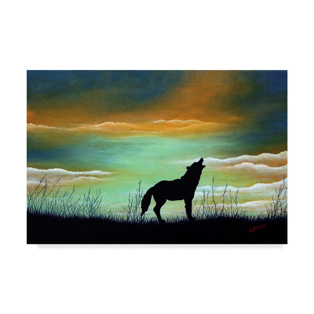 Trademark Fine Art Framed 16-in H x 24-in W Animals Print on Canvas in the  Wall Art department at 