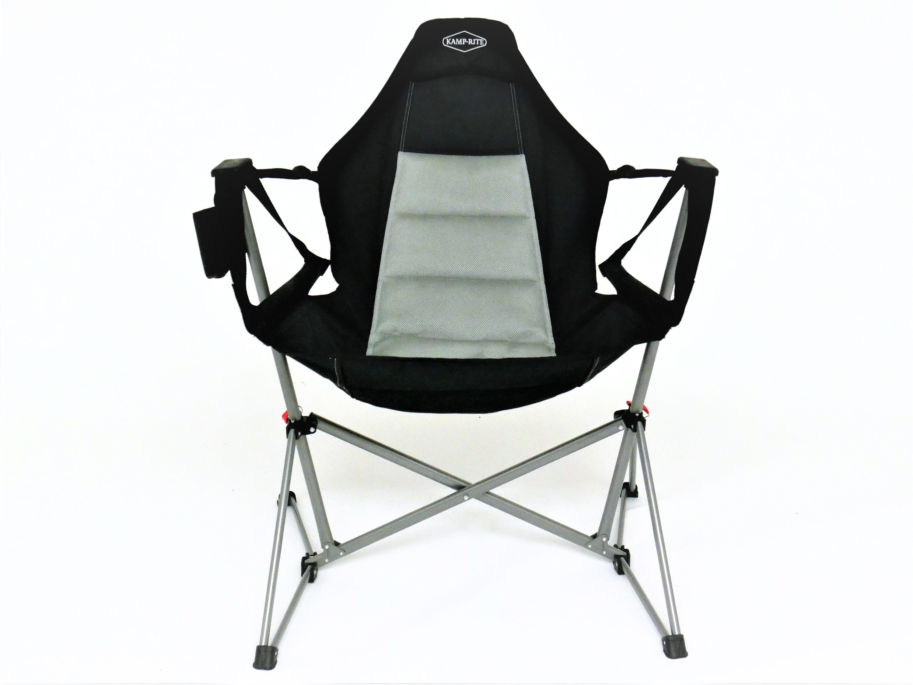Folding Fishing Chair Camping Swing Recliner Relaxation Comfort Chair Heavy Duty 