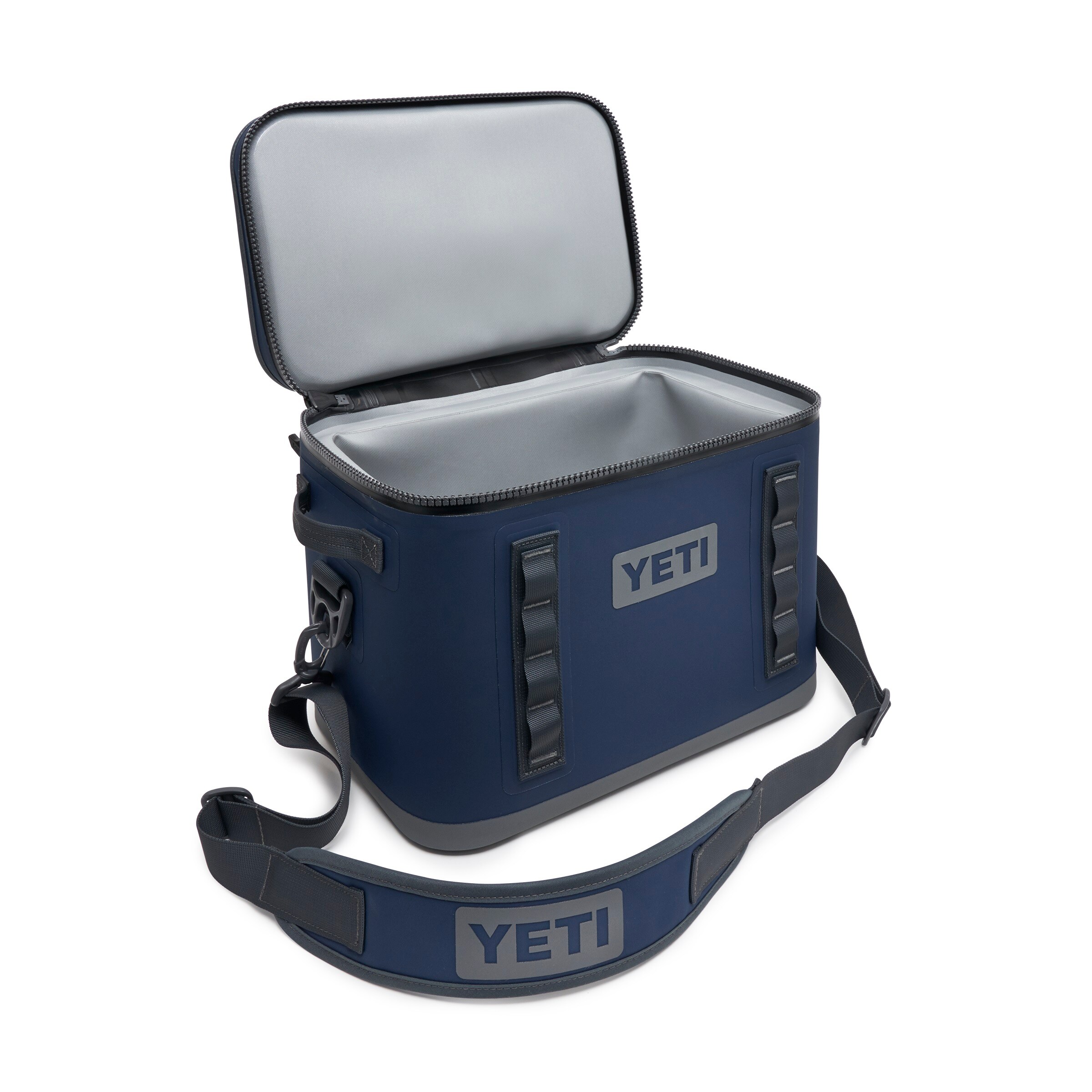 YETI Hopper Flip 18 Navy in the Portable Coolers department at 