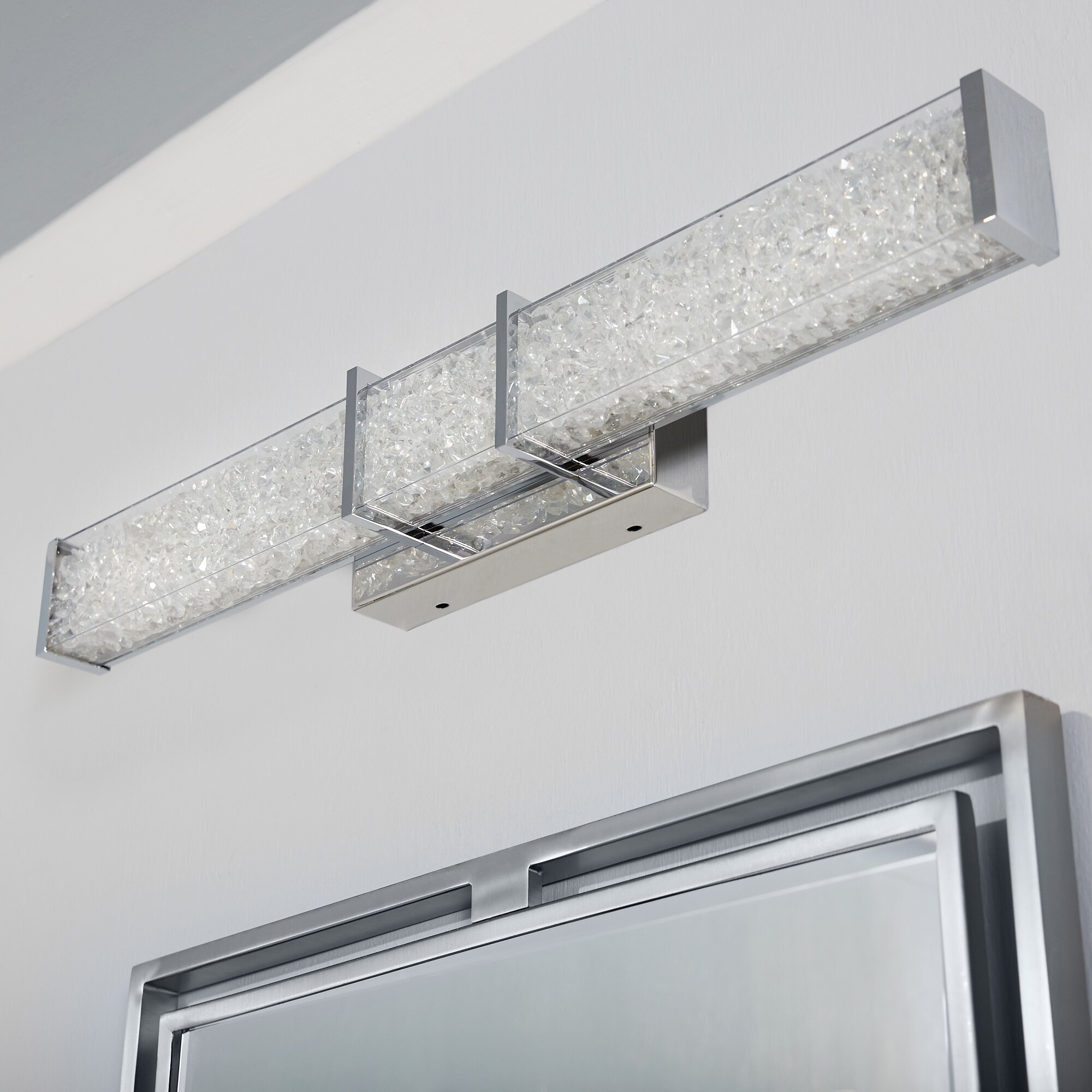Artika Riviera Chrome Plated Integrated LED Vanity Light Dimmable for sale online 