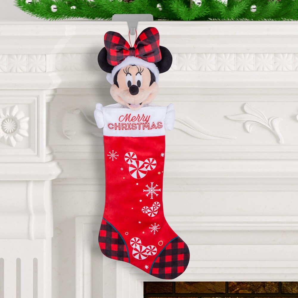 Details about   Disney Minnie Mouse Christmas Stocking 9 Inch NWT 