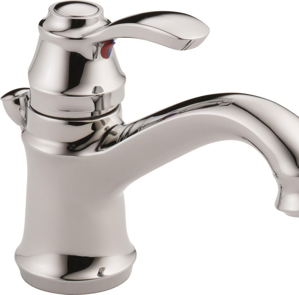 White Delta Faucet RP71024WH Nura Handle Accents White 