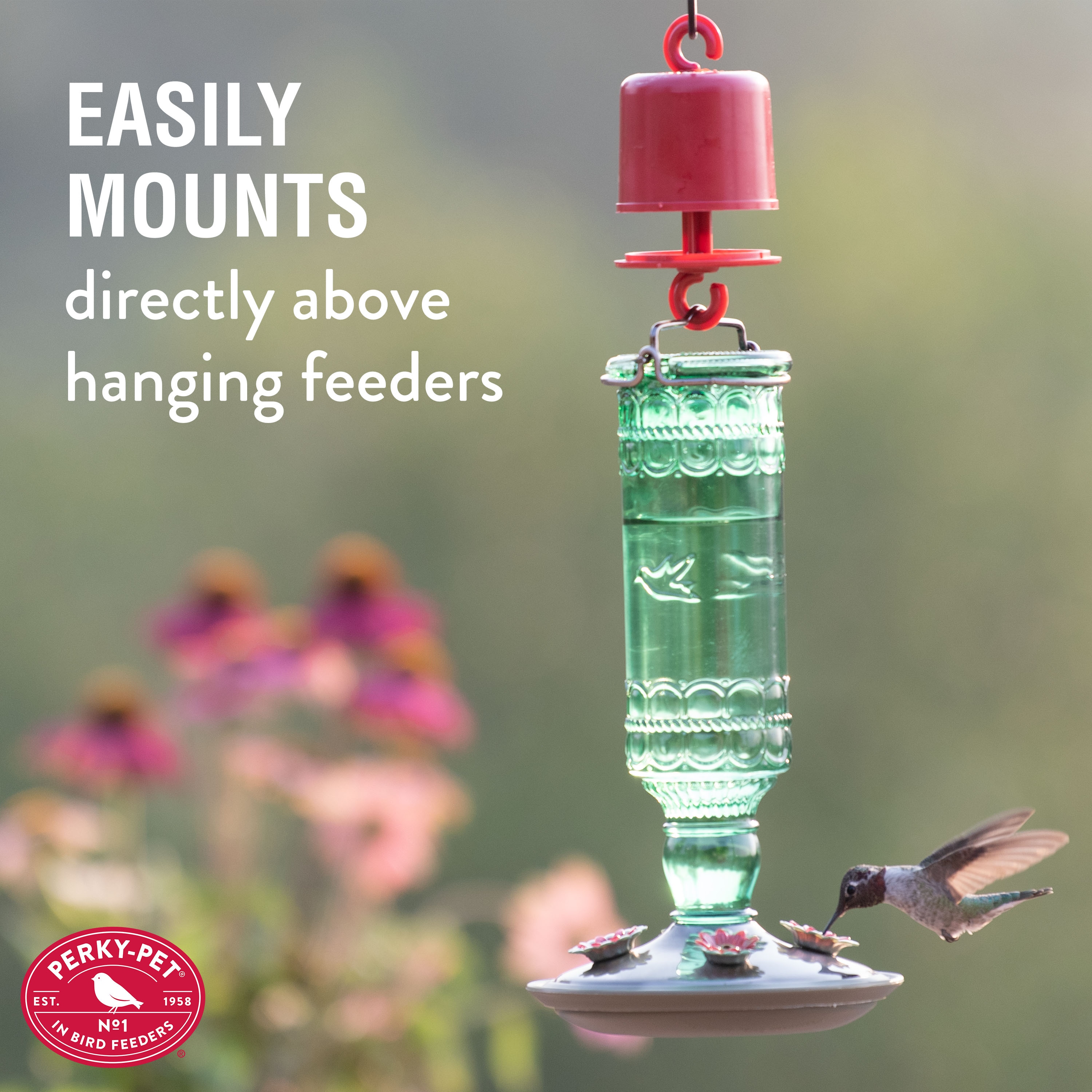 Accessories Nectar Feeders Hummingbird Feeder Flower Ant Moat Insect Guards 
