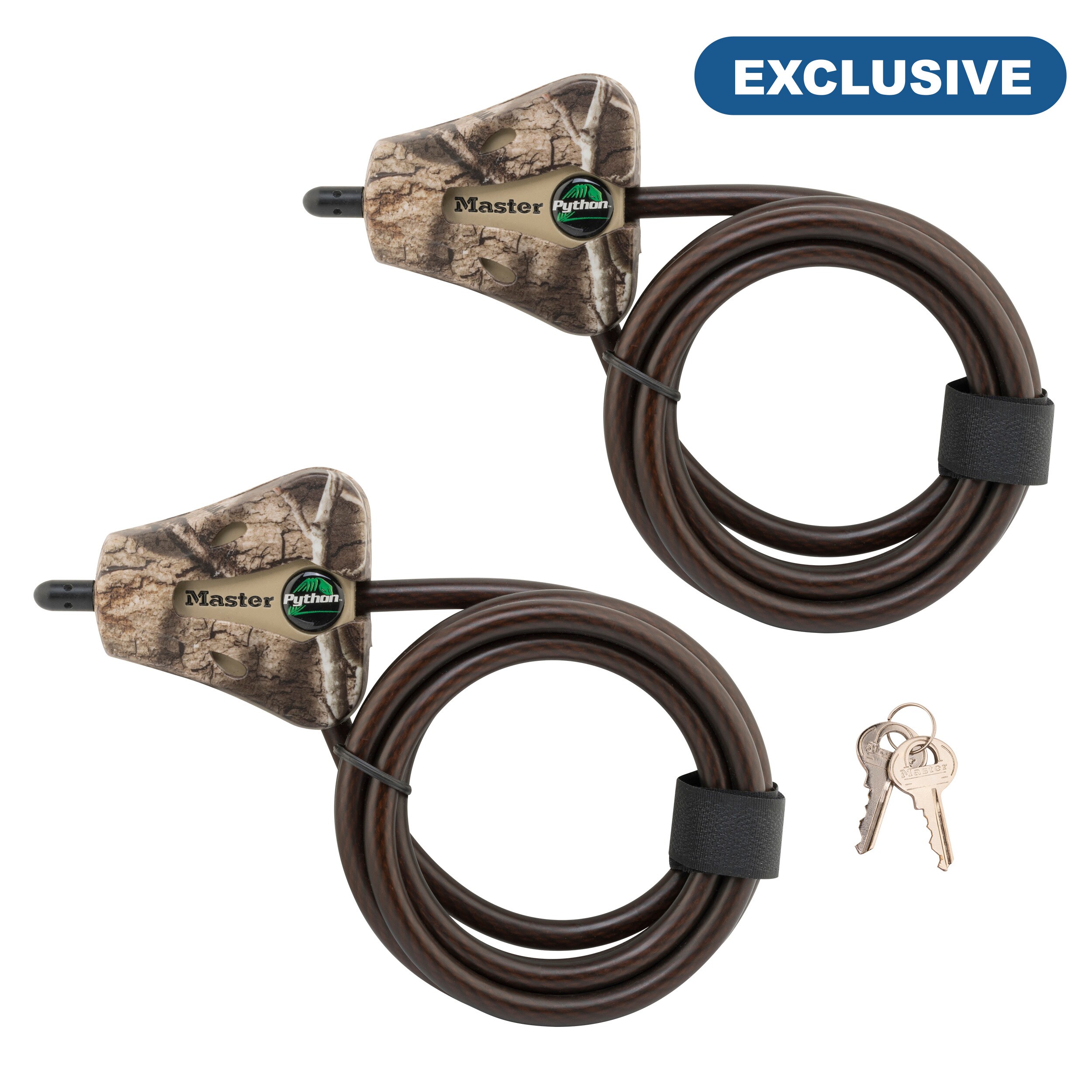 Restringido Decaer regalo Master Lock Mossy Oak 2-Pack 72-in Keyed Cable Lock in the Cable Locks  department at Lowes.com
