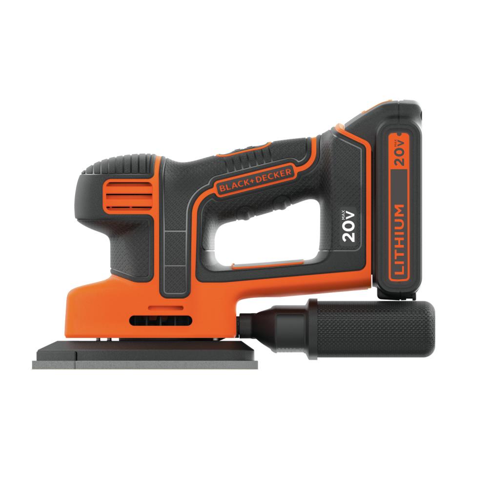 BLACK+DECKER 20Volt 1.5Amp Cordless Detail Sander No Case Included