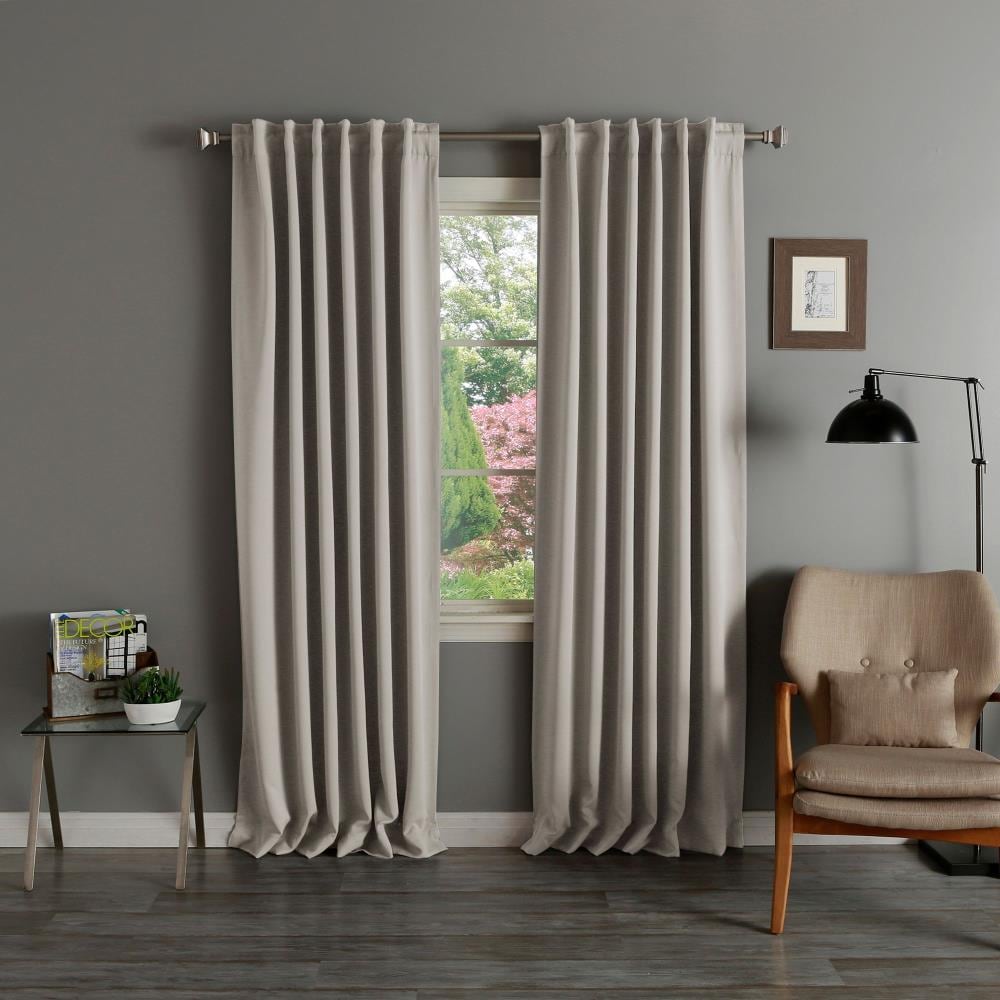 Best Home Fashion Thermal Insulated Blackout Curtains  Back Tab Rod Pocket 