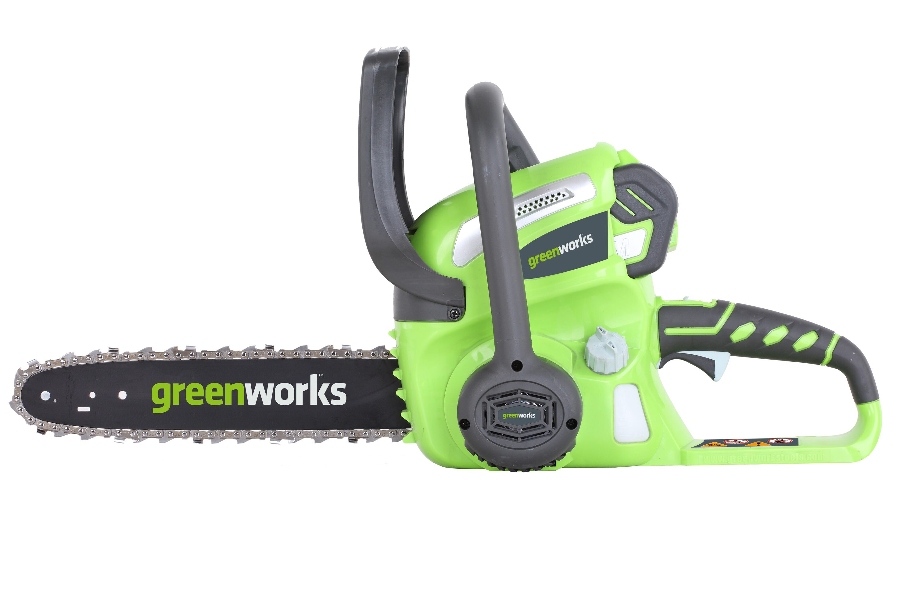 Greenworks 12-Inch 40V Cordless Chainsaw 2.0 AH Battery and Charger Included 