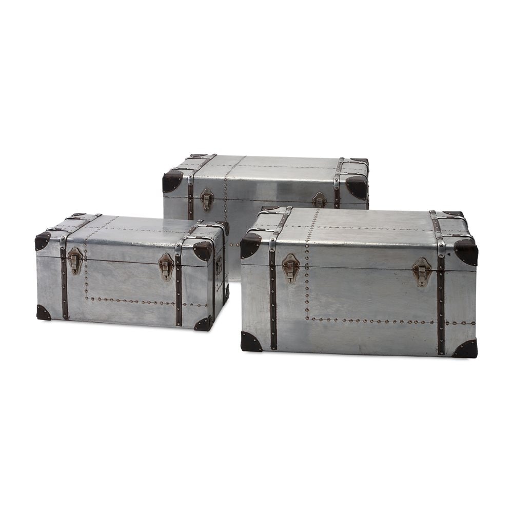 aluminum trunk luggage