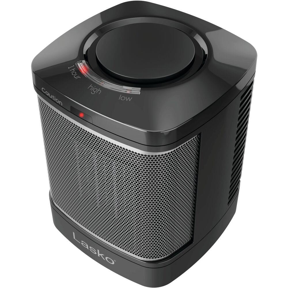 Simple Touch 1,500-Watt Electric Ceramic Space Heater with Simple Heat Button 