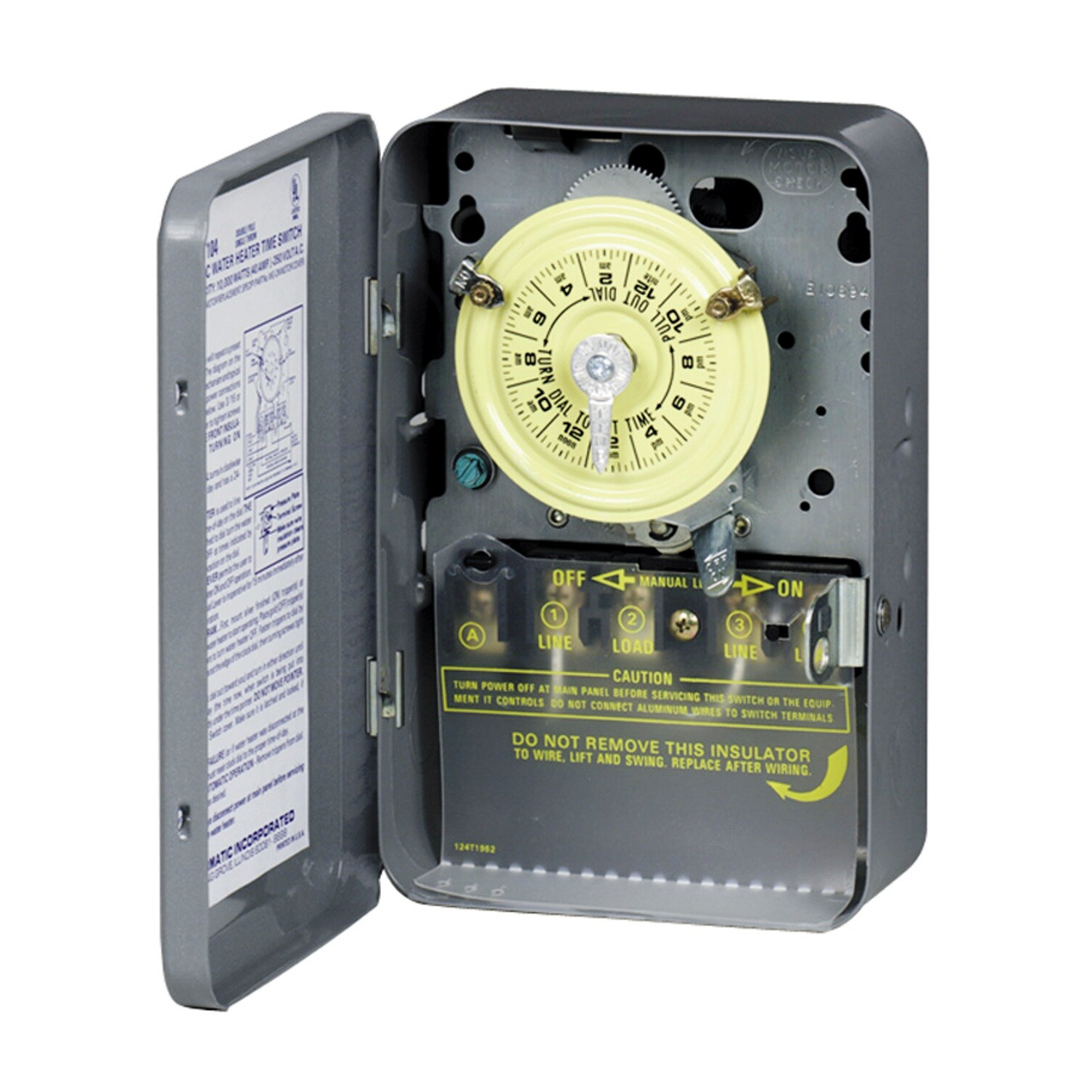 Intermatic T104R Mechanical Time Switch Electric Hot Tub Timer 40Amp 