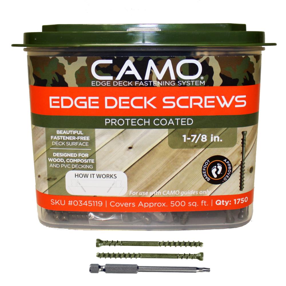 CAMO #7 x 1-7/8-in Wood To Wood Deck Screws
