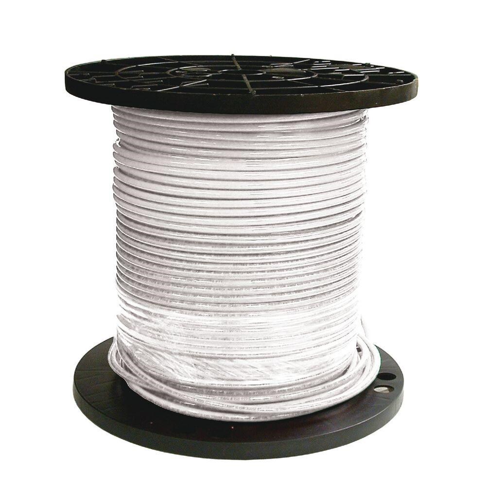 Southwire Stranded CU SIMpull THHN Wire 500-Ft 4 Black 