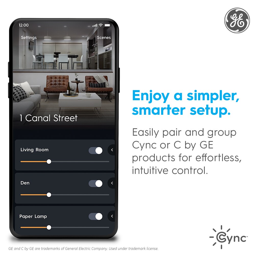 GE Cync Outdoor 1-Camera 2K Wired Plug-in Standard Micro Sd Internet Cloud-based Security Camera System