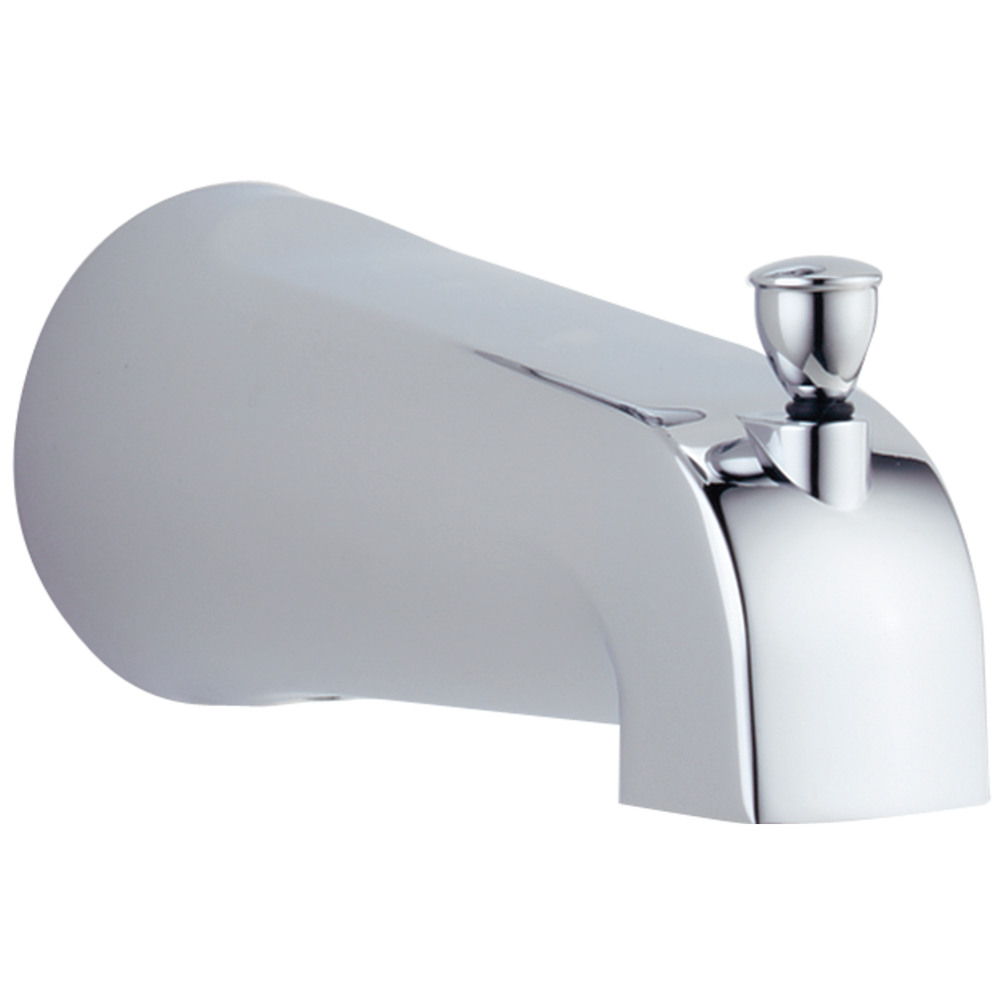 Delta Pull Down Diverter Tub Spout Faucet Bathroom Plumbing Replacement Chrome 
