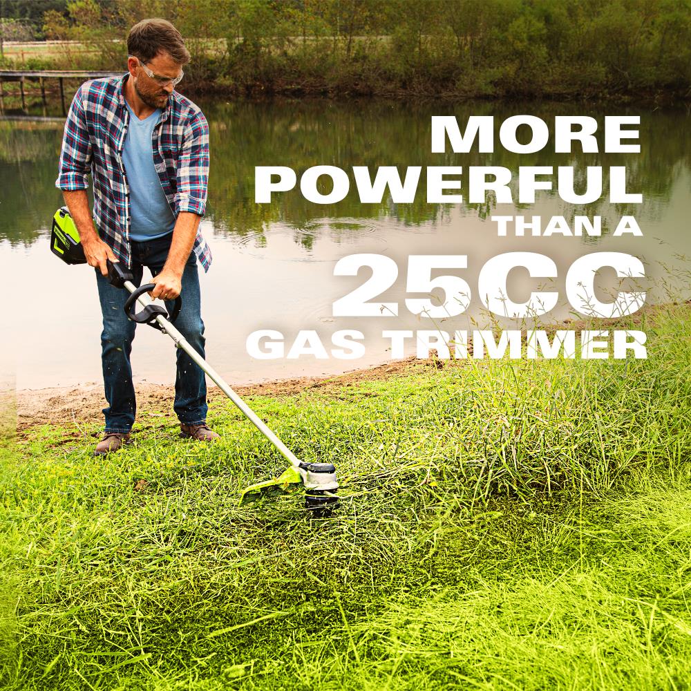 Greenworks Pro 60volt Max 16in Straight Cordless String Trimmer (Tool