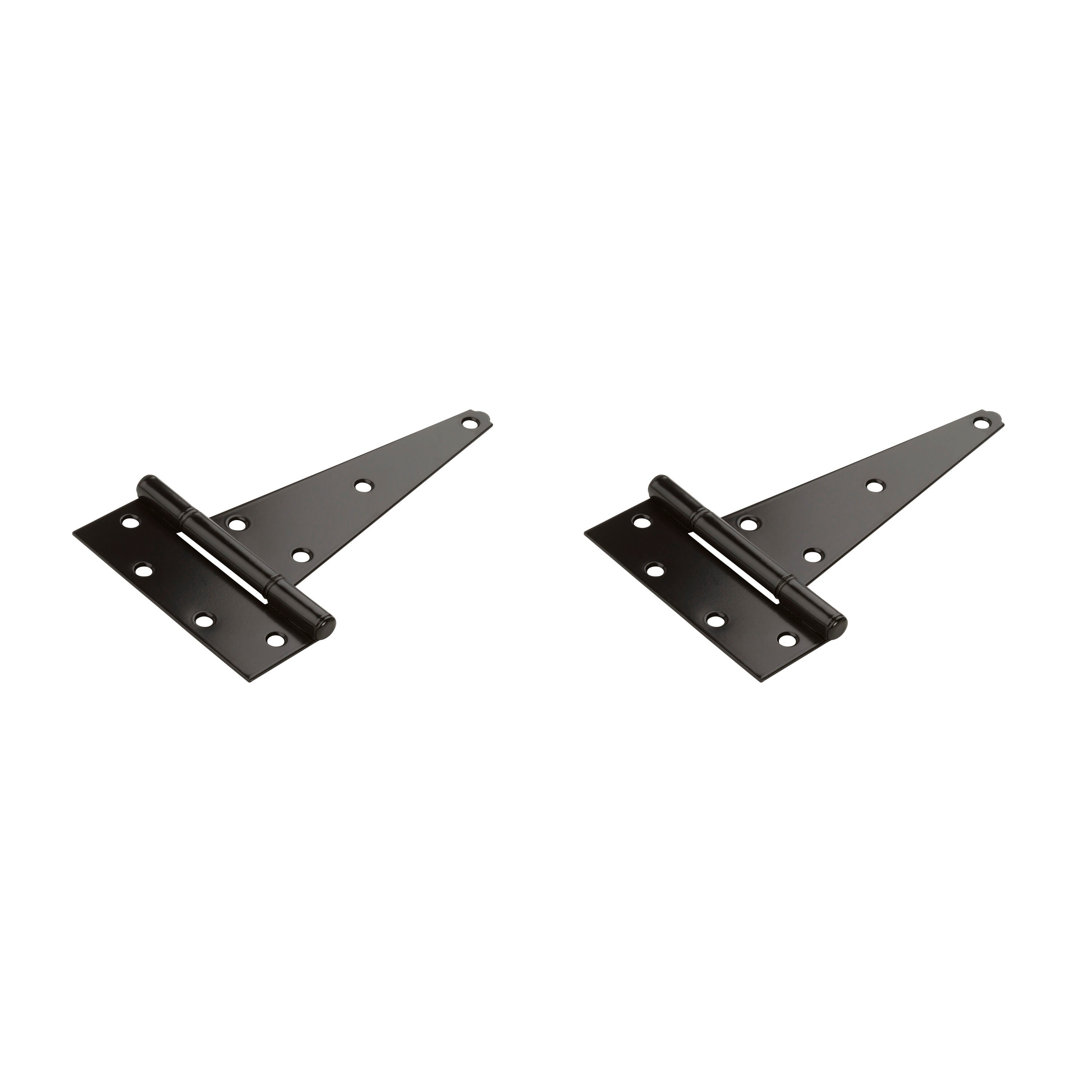 2 pack National Hardware N129-080 V286 Extra Heavy T Hinges in Zinc plated
