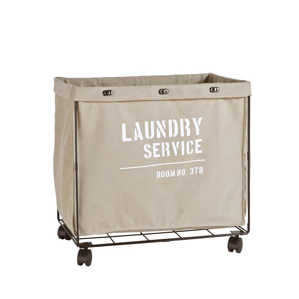 Canvas Laundry Hamper 