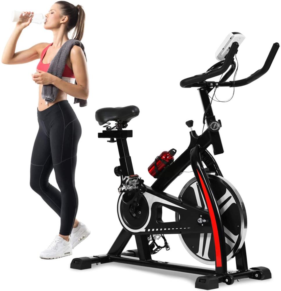 Stationary Exercise Bike Bicycle Cycling Fitness Cardio Workout Home Xmas Gfits 