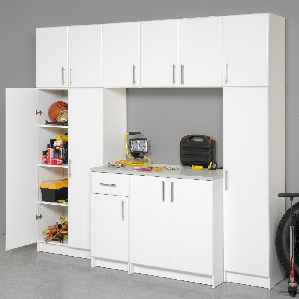 Tall Cabinet Adjustable Shelves Storage Furniture Clothes Pantry Kitchen Garage 