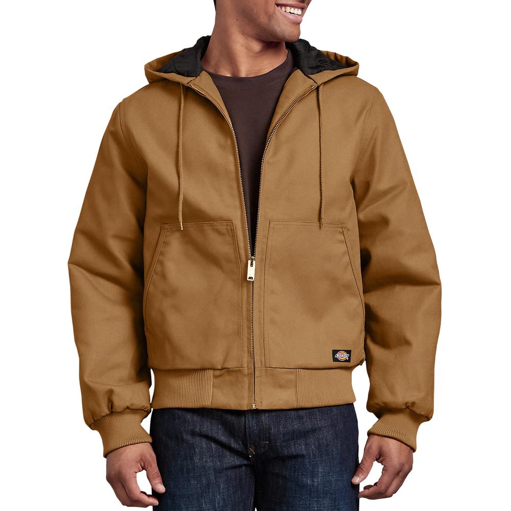 Dickies Men's Brown Duck Duck Insulated Work Jacket (XL -Long) at Lowes.com