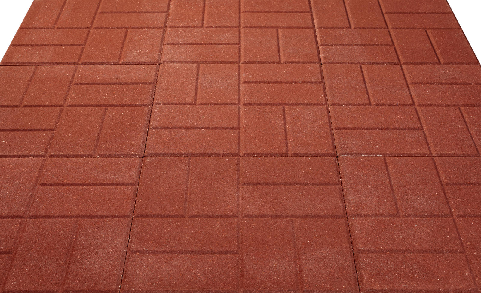 16 In L X 16 In W X 2 In H Square Red Concrete Patio Stone 43 OFF