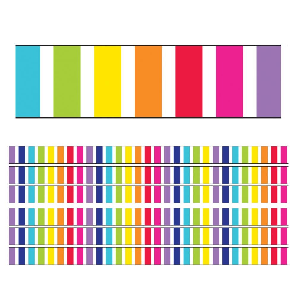 72 Feet Rainbow Dots Borders Polka Dots Boarder Black-Colorful Dots Scalloped Border Trim for Classroom Bulletin Board 