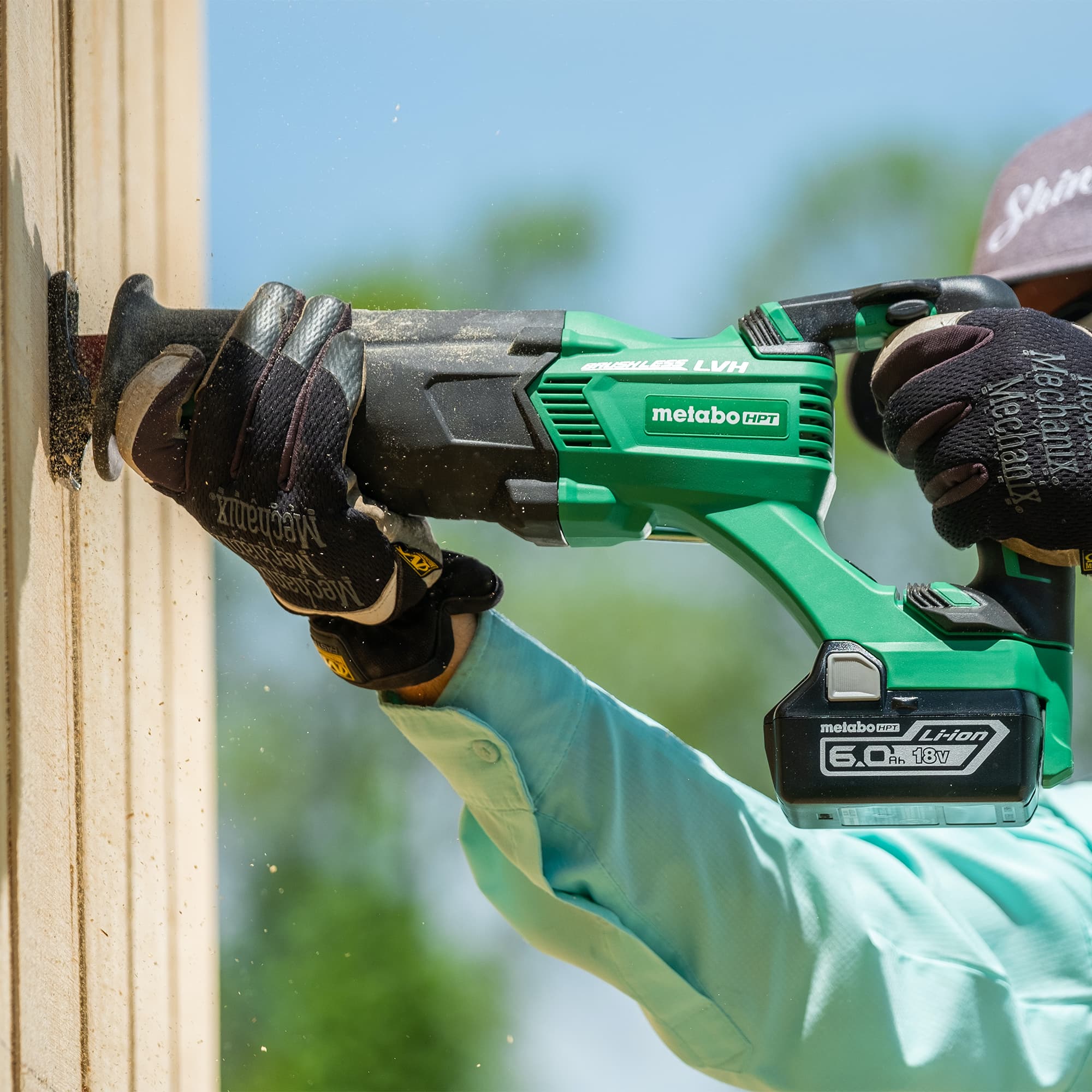 Metabo HPT MultiVolt 18-volt Variable Speed Brushless Cordless  Reciprocating Saw (Tool Only)