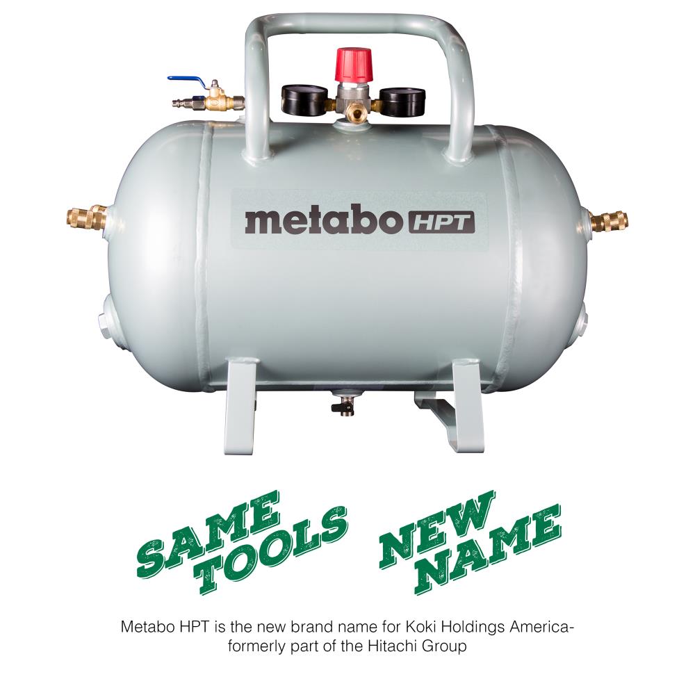 Metabo HPT 10 Gallon ASME Certified Reserve Tank