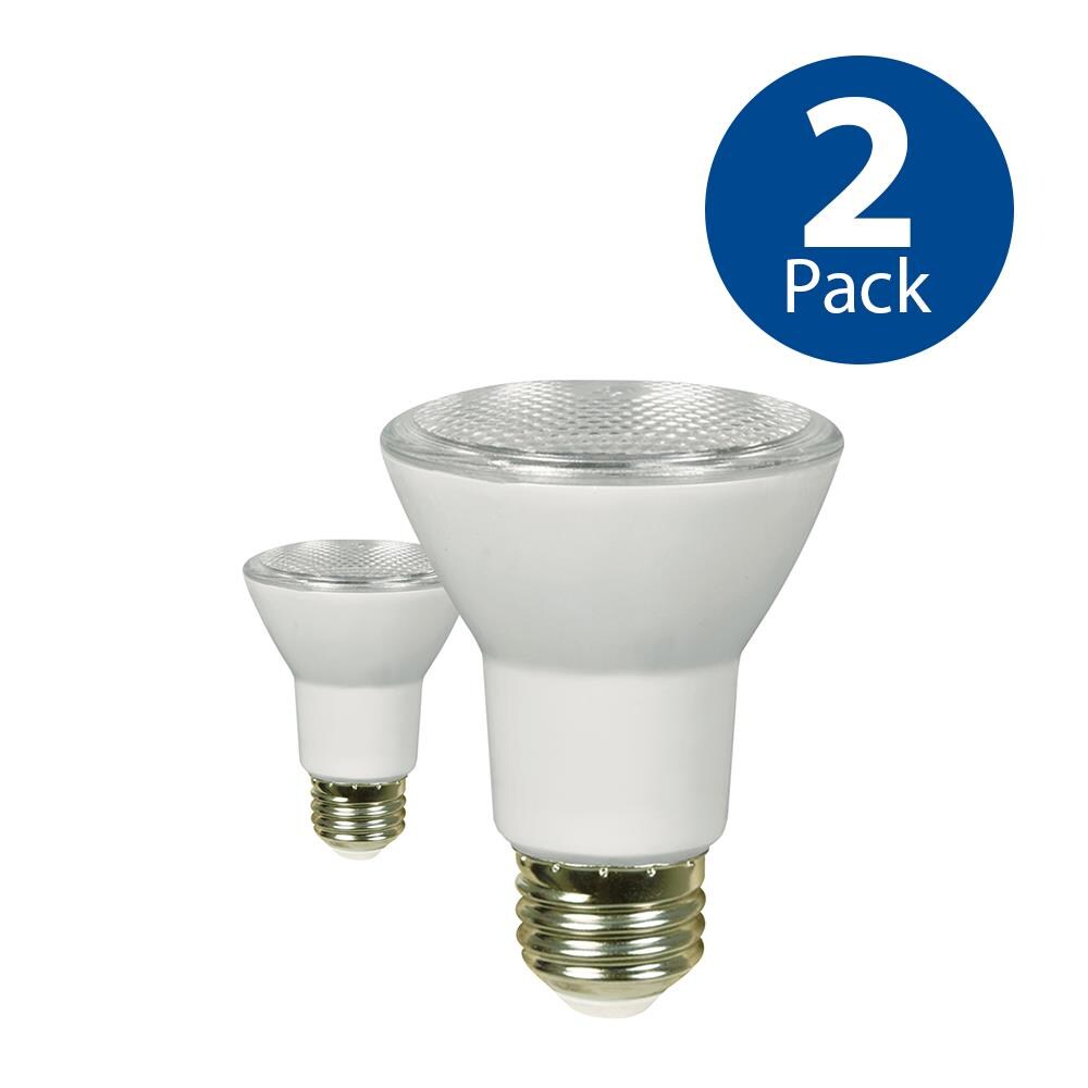 PAR20 435 Lumen Flood Value Collection 4 Pack Spot Dimmable LED Light Bulb 7 Watt 
