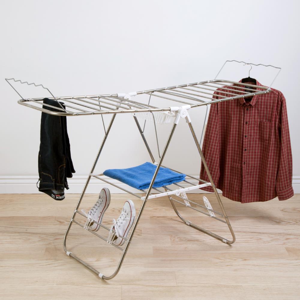 Foldable Clothes Airer Extra Large 3 Tier Home Indoor Outdoor Laundry Dryer Rack 