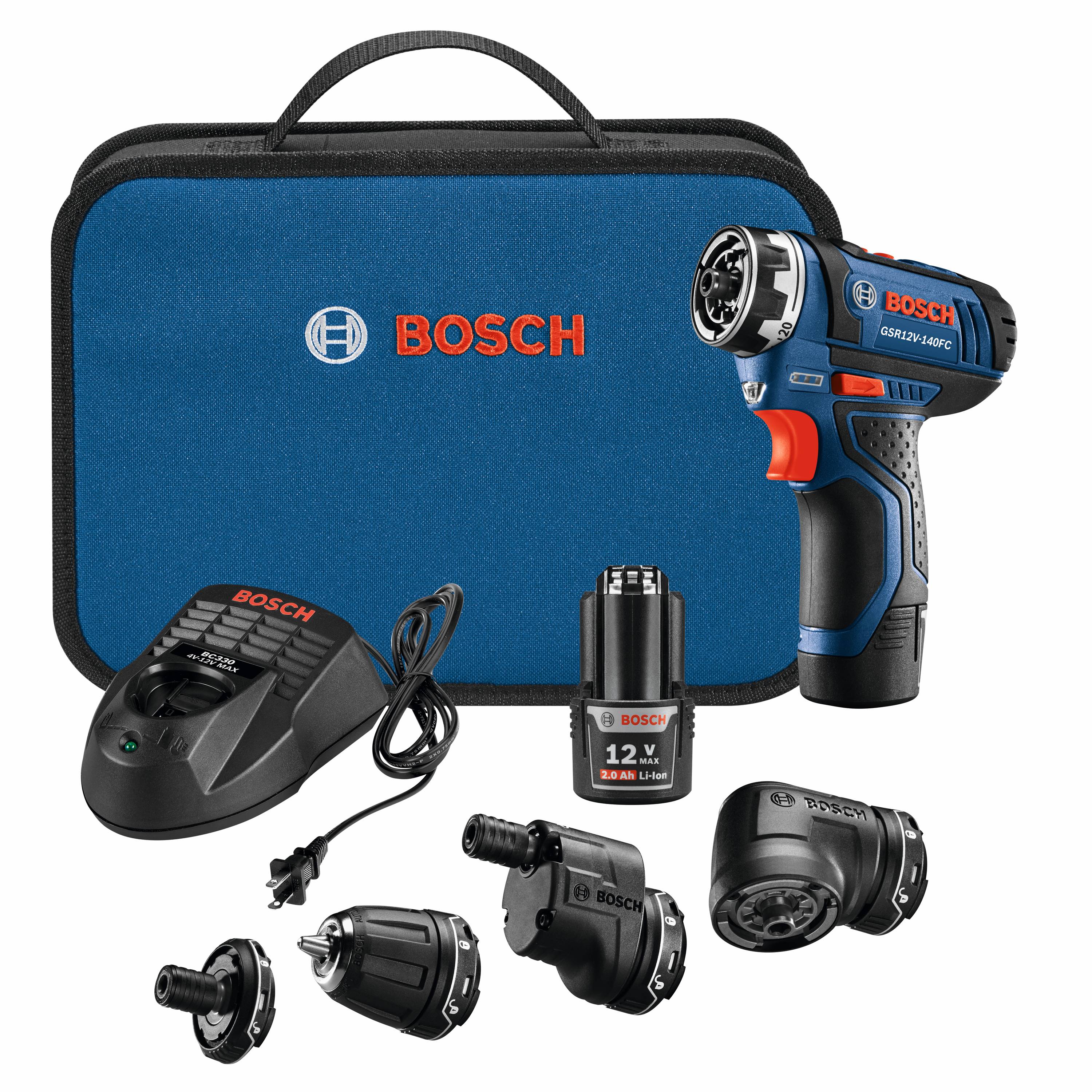 bovenstaand Hij morgen Bosch Chameleon 12-volt 1/4-in Cordless Drill (2-Batteries Included and  Charger Included) in the Drills department at Lowes.com