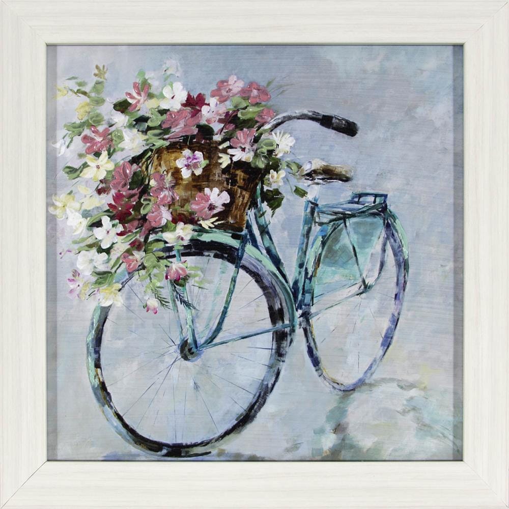 Canvas Pictures Retro Photo Bike Grey Wall Pictures Living Room XXL 61 