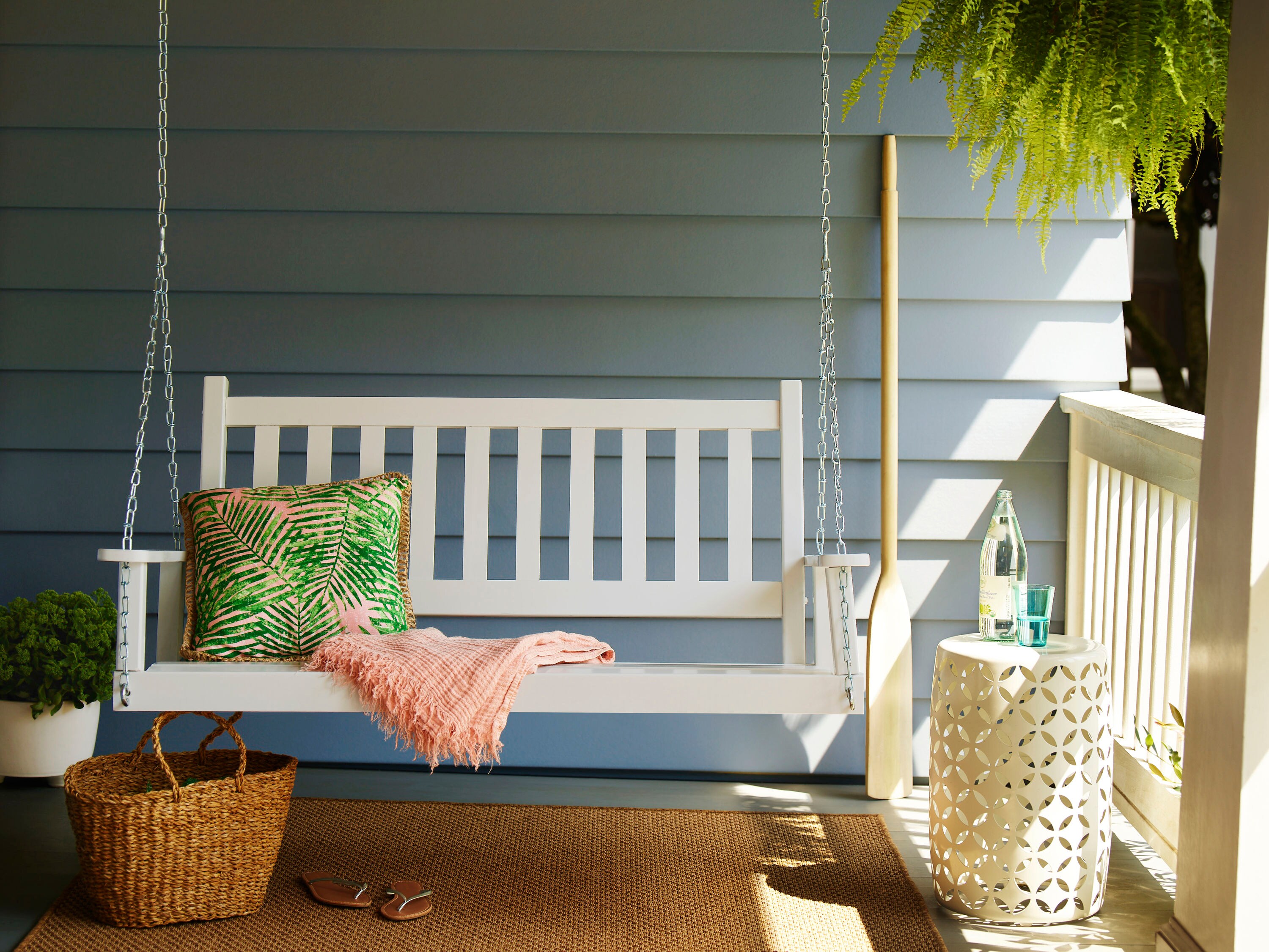 front porch swings and gliders