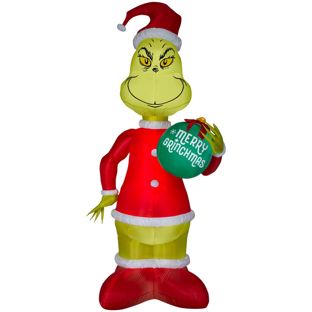 The GRINCH Dr Seuss Santa Inflatable Blow Up Christmas Yard Airblown FAST SHIP 