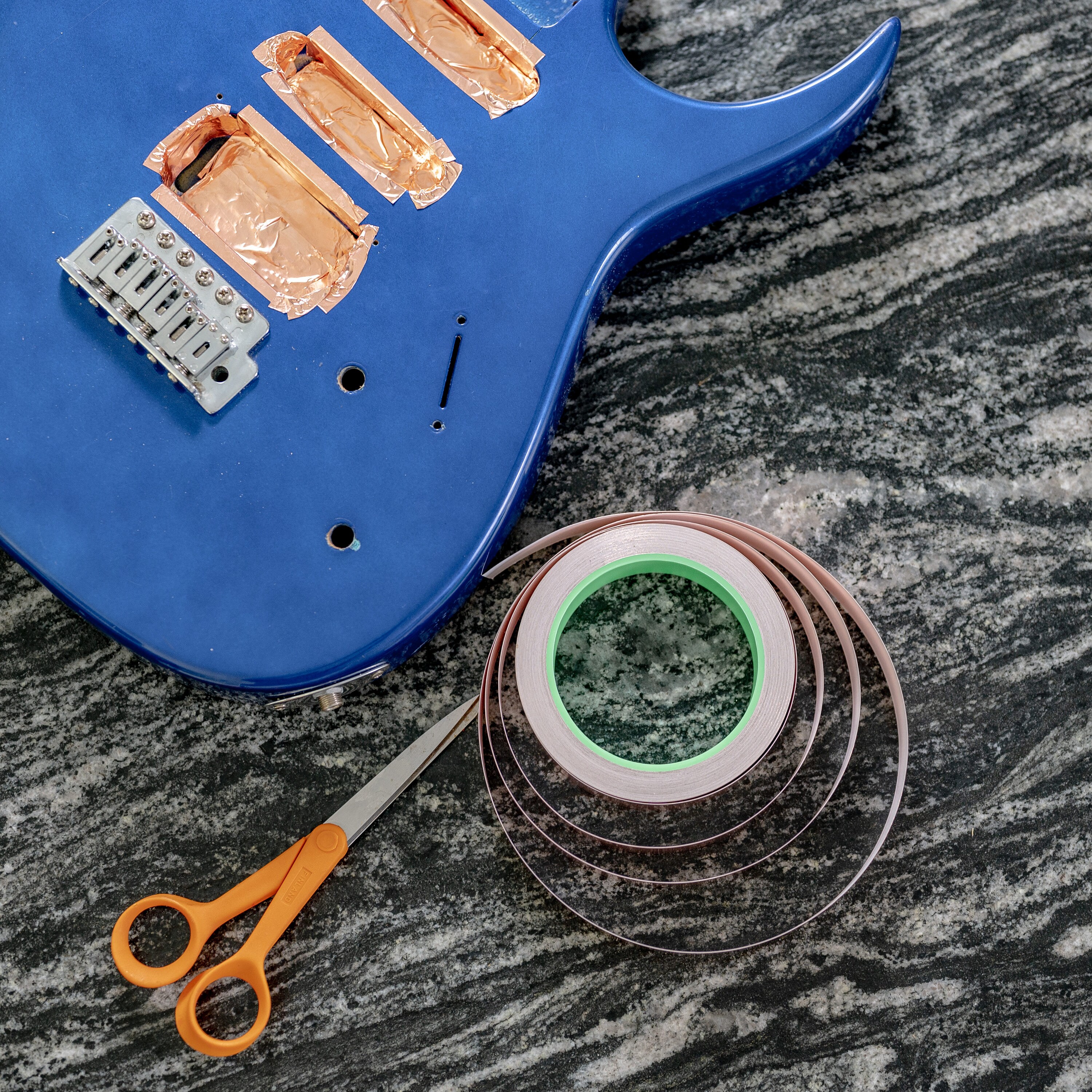 Copper Foil Tape with Conductive Adhesive for Guitar & EMI Shielding 2" x 33' 