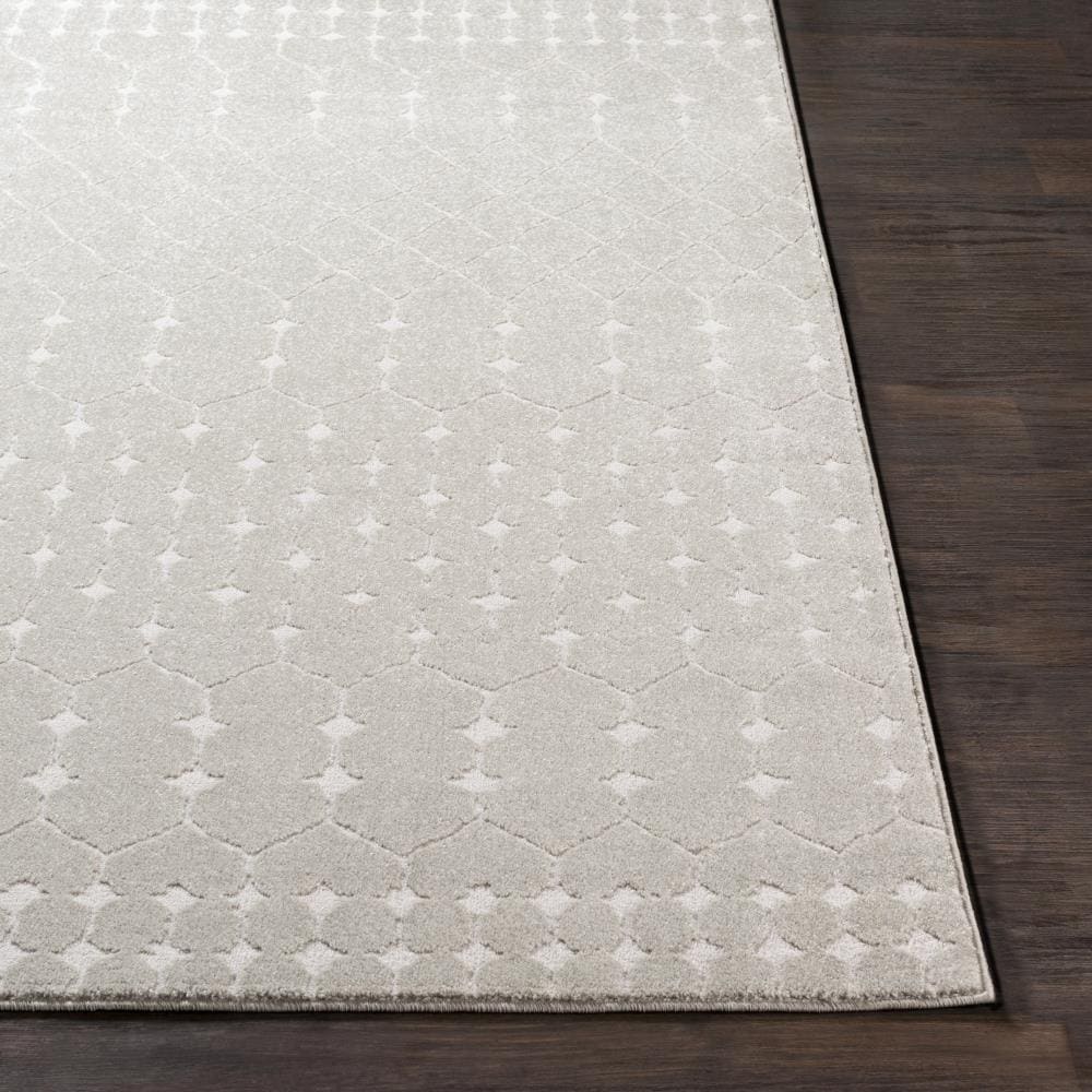 Surya Bahar 8 X 10 Taupe Indoor Trellis Global Area Rug At Lowes.com