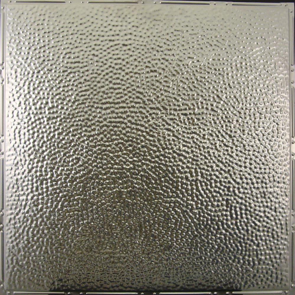 #104-Tin Ceiling Tiles Unfinished Nailup 5 pcs per box