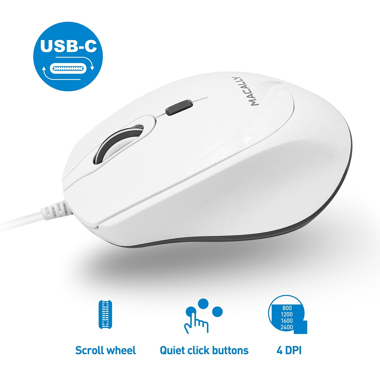 Computer Peripherals Optical USB Mice Wired Mouse For Laptop PC MacBook Air Pro 
