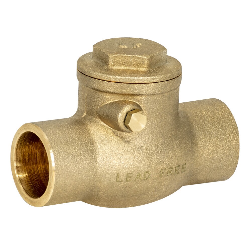 UP0967000034 3/4" Threaded Low Lead Brass Swing Check Valve Details about   Milwaukee Valve Co 