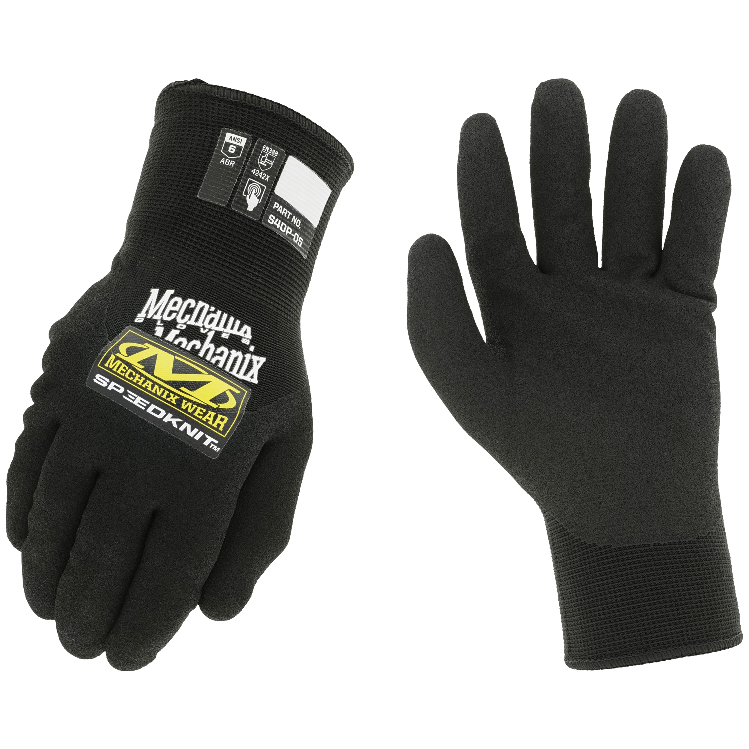Touch Screen Compatible. Snap-on Large Orange Work Gloves