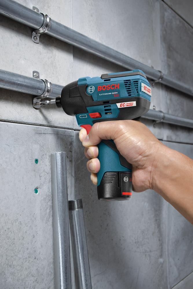 Bosch 12volt 1/4in Variable Speed Brushless Cordless Impact Driver