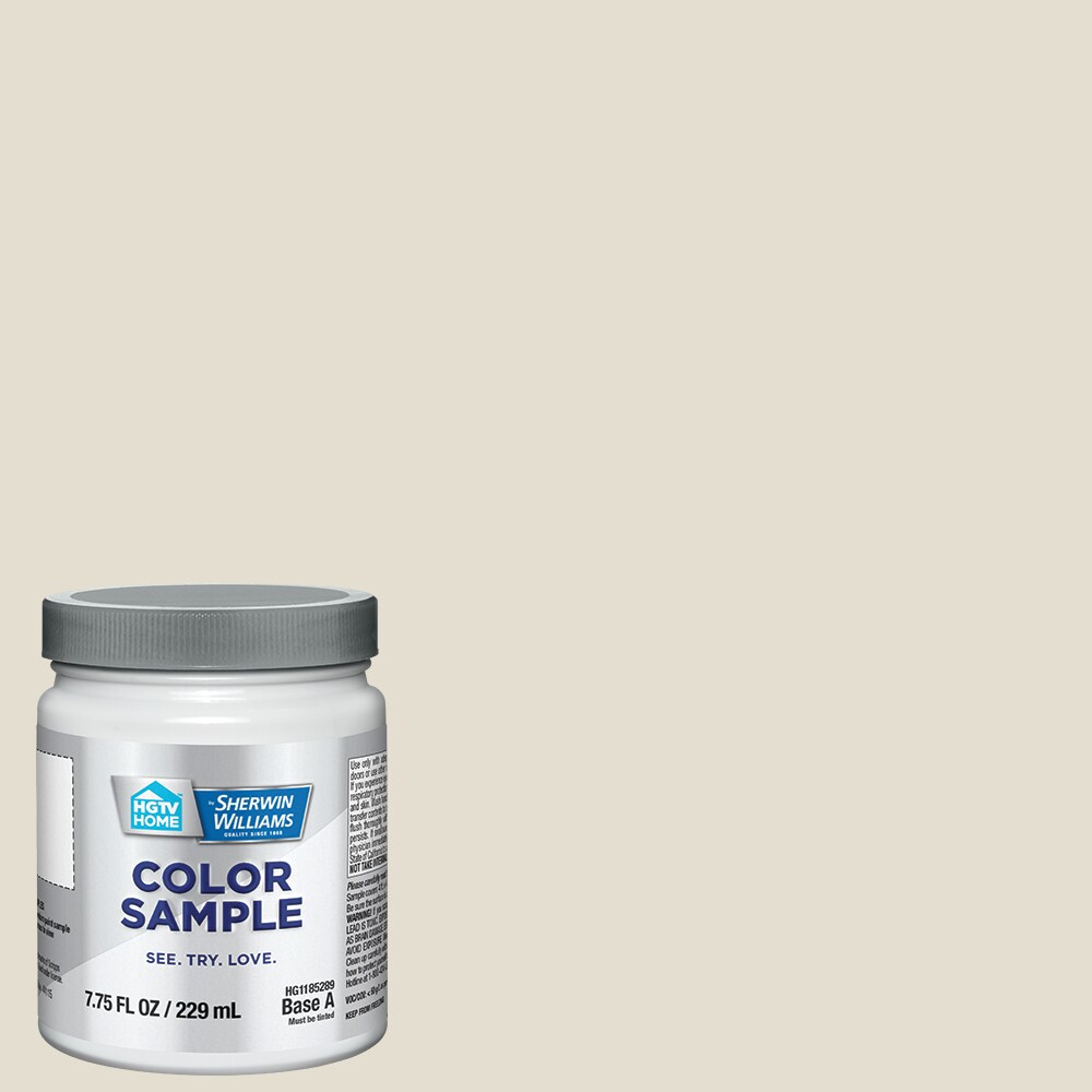 Hgtv Home By Sherwin Williams Natural Choice Hgsw4012 Interior Paint Sample Half Pint In The Paint Samples Department At Lowes Com