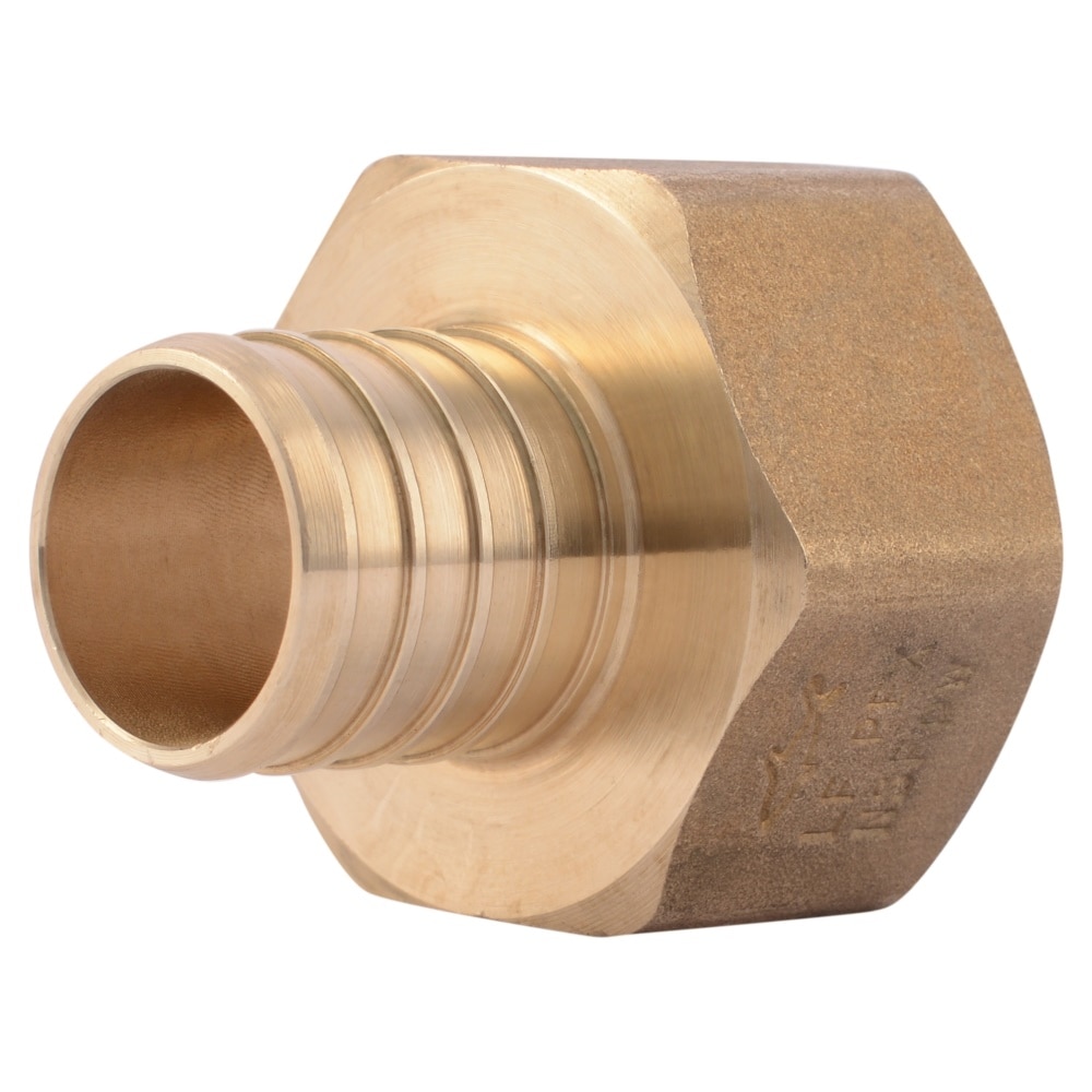100 Poly Alloy Lead-Free Crimp Fittings 3/4" PEX Couplings 