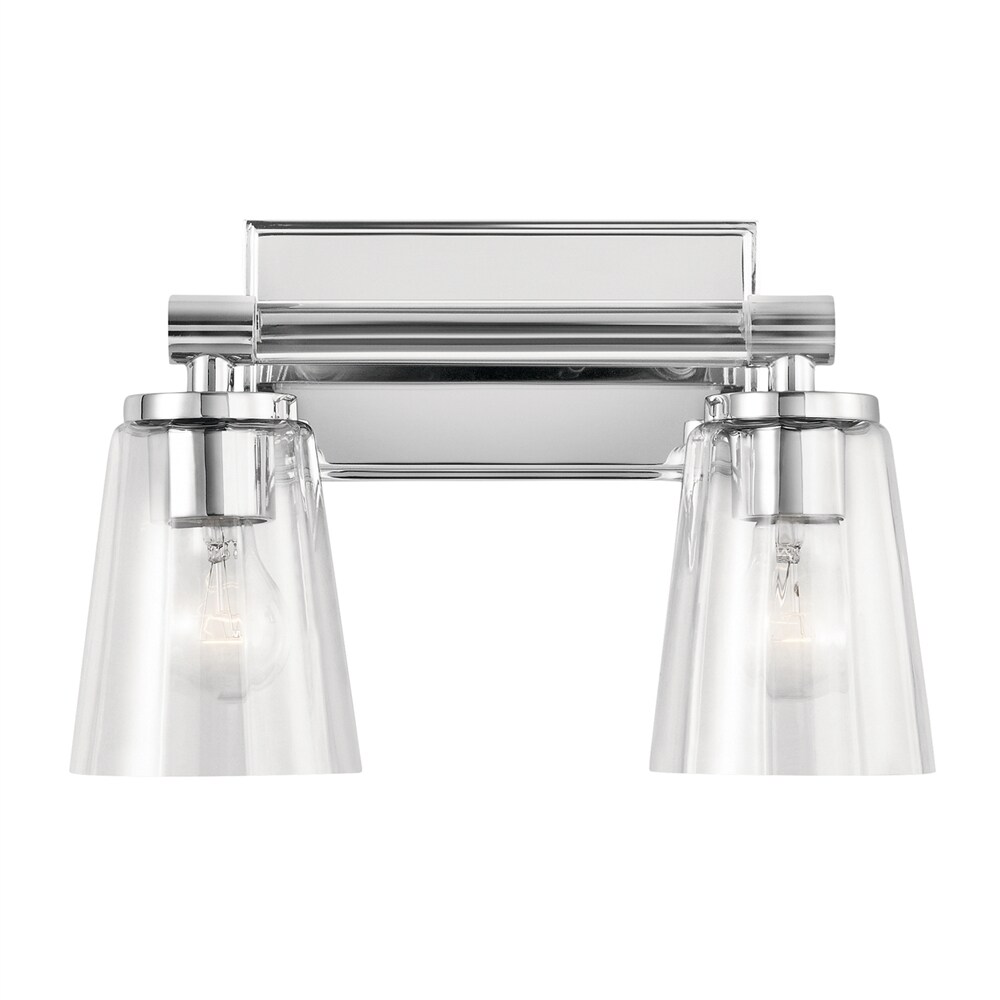 kichler chrome vanity light