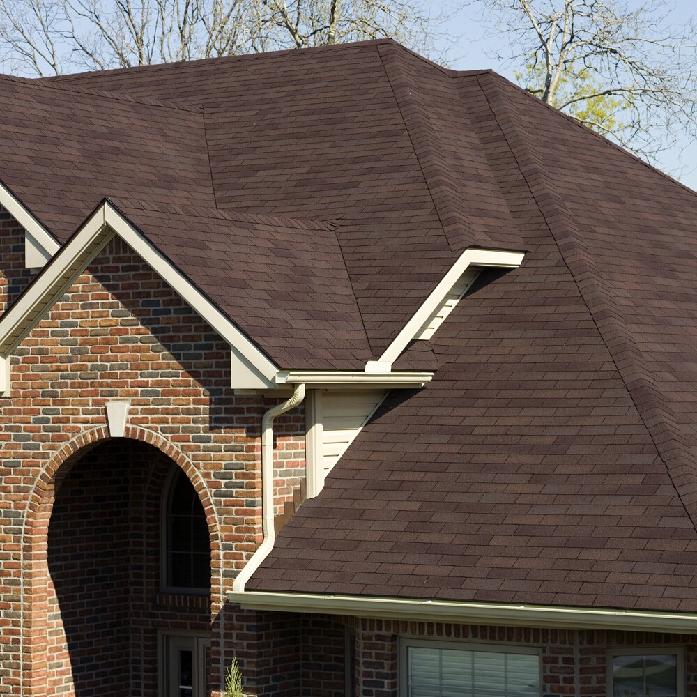 Owens Corning Supreme 33.33-sq Ft Teak 3-tab Roof Shingles In The Roof ...