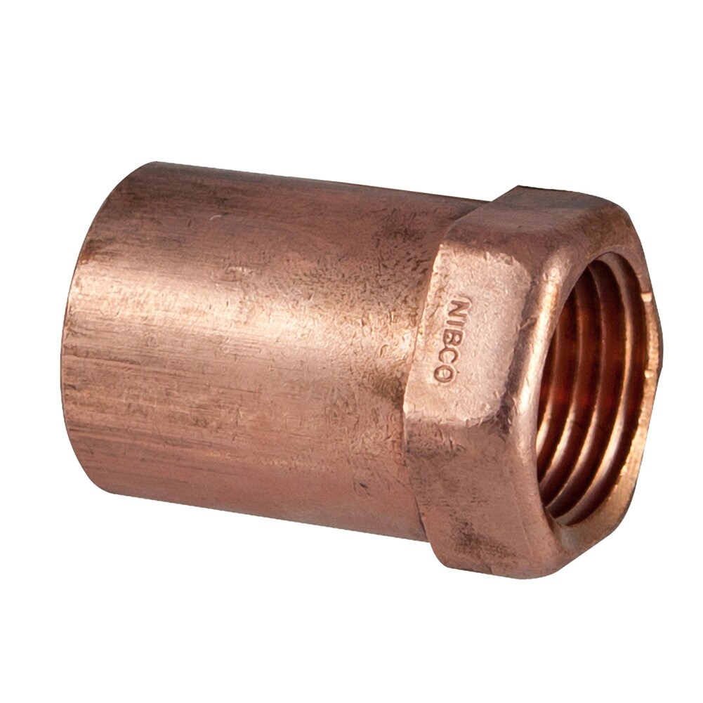 1/2" Copper x 3/4" Male Threaded Adapter 
