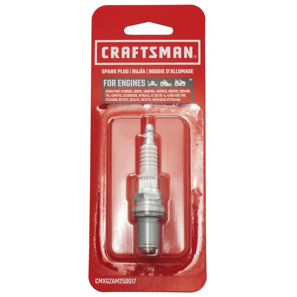 Compatible Champion RJ19LM & NGK BR2LM Spark Plugs 4 4.25 & 5 hp 3-Pack Compatible Spark Plug for Craftsman Lawn Mower & Garden Tractor with Tecumseh 3 3.5 