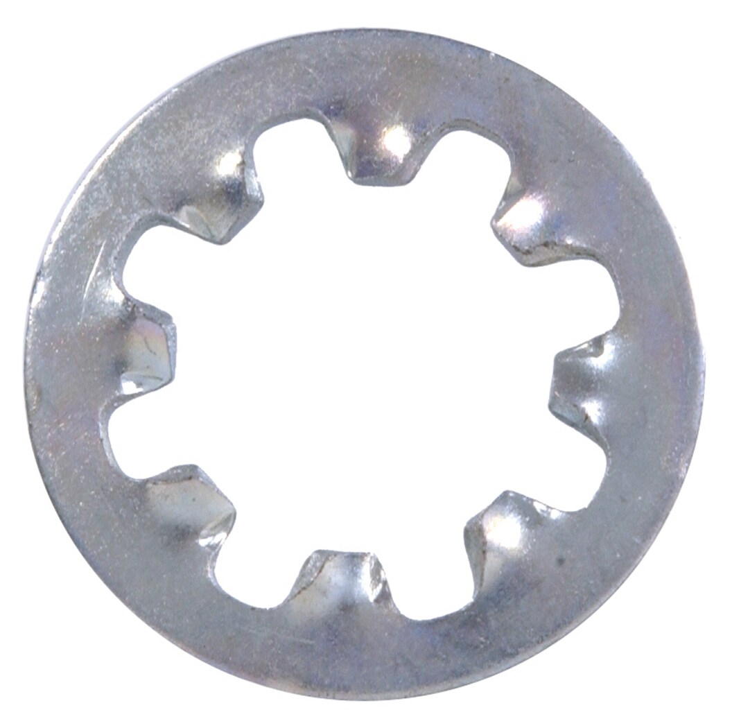 1/2" Internal Tooth Lockwasher Low Carbon Steel Zinc Plated 