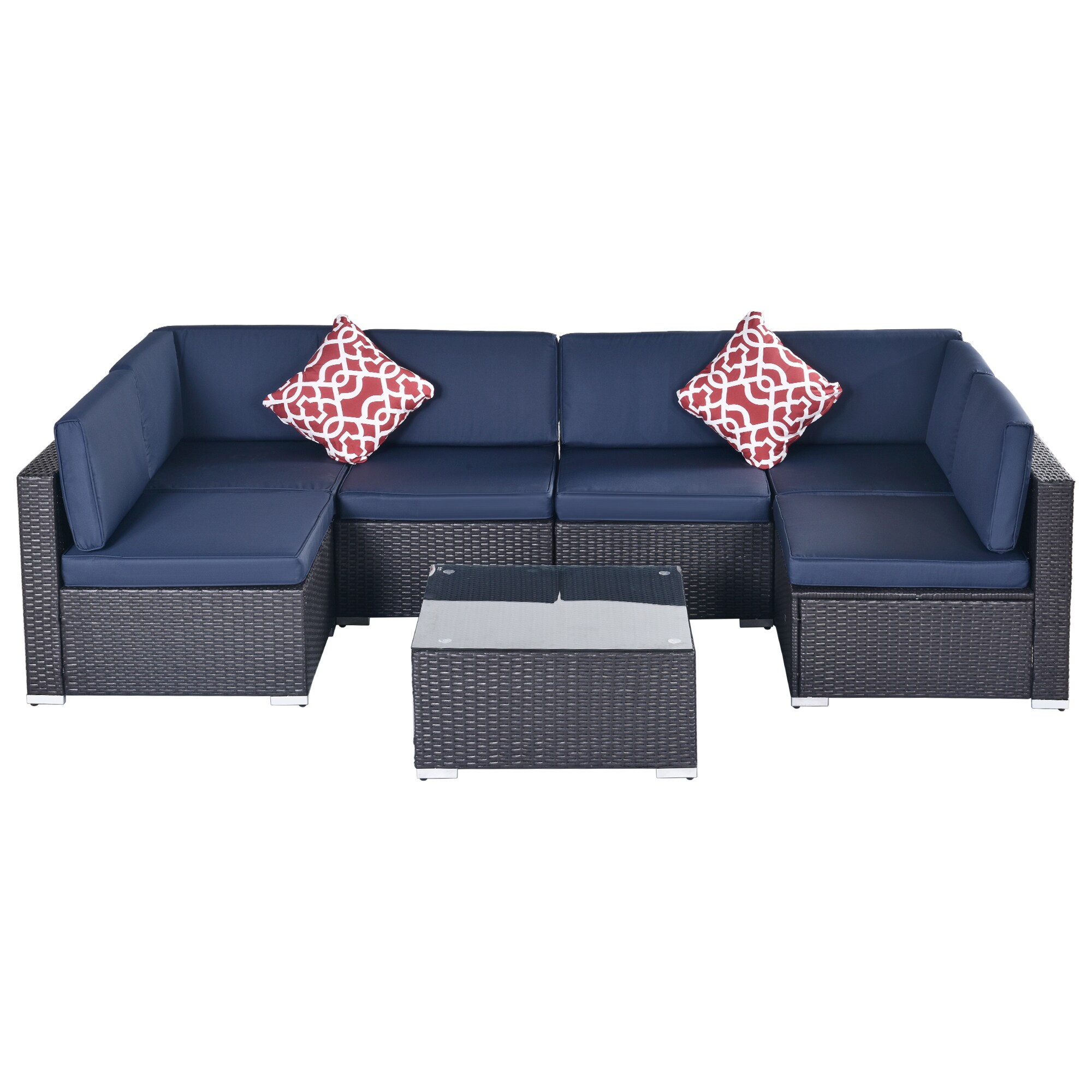 outdoor sectional with corner storage