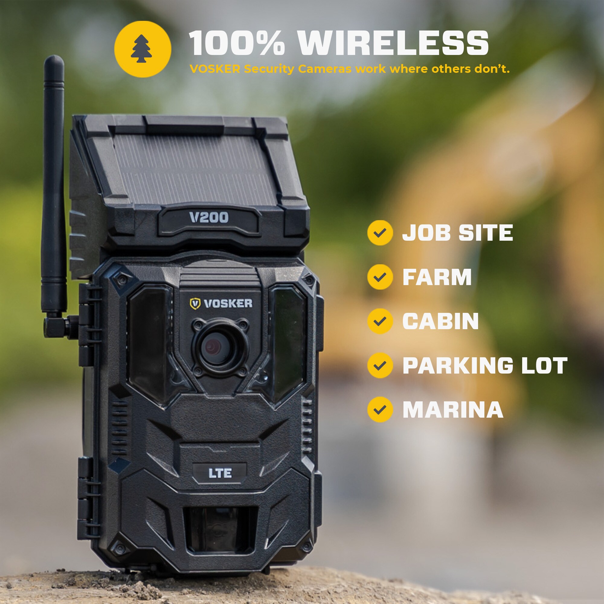 Wireless Security Camera 8GB Trail Night Farm Vision Motion Activ 